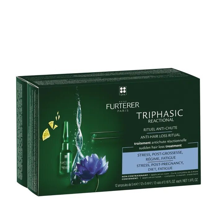 Rene Furterer Triphasic Reactional Trattamento Anticaduta Reazionale 12 Fiale-3