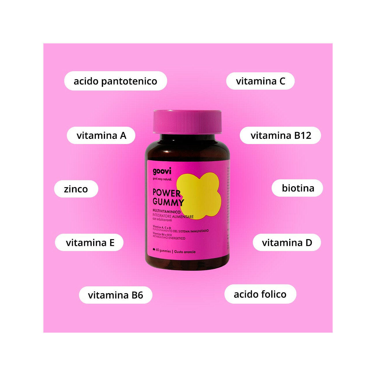 Gooovi Power Gummy Multivitaminico 60 Gummies-3