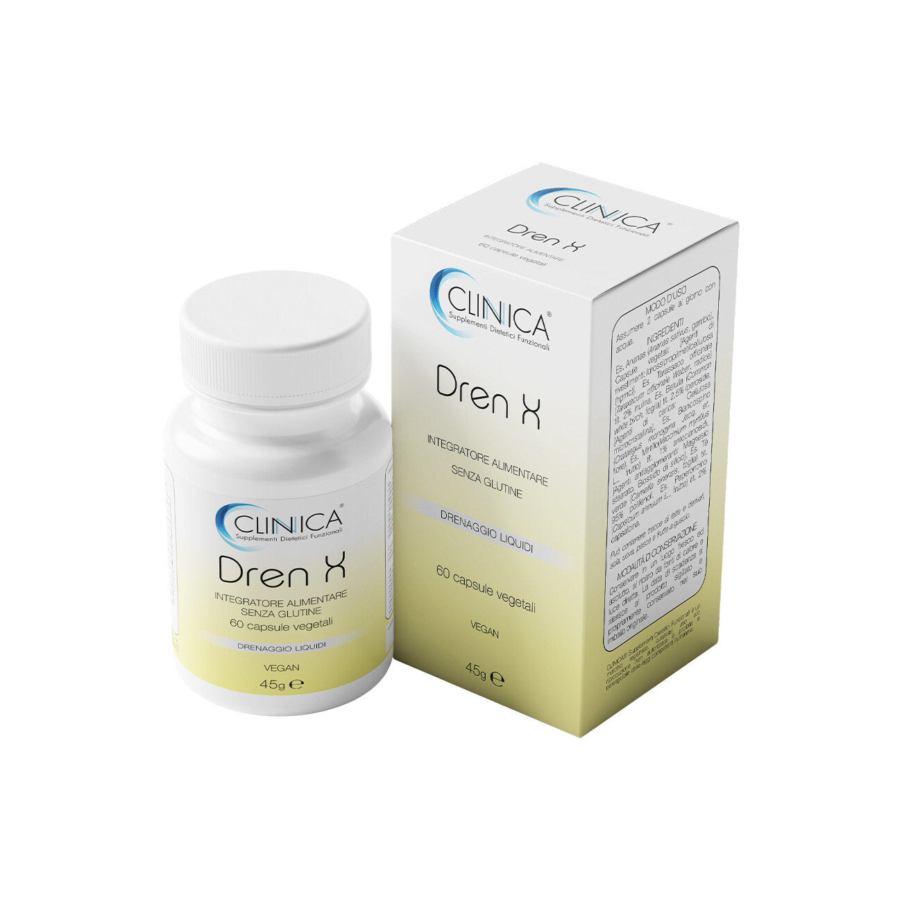 Clinica Dren X 60 Capsule Vegetali – 1 Mese Di Trattamento-6