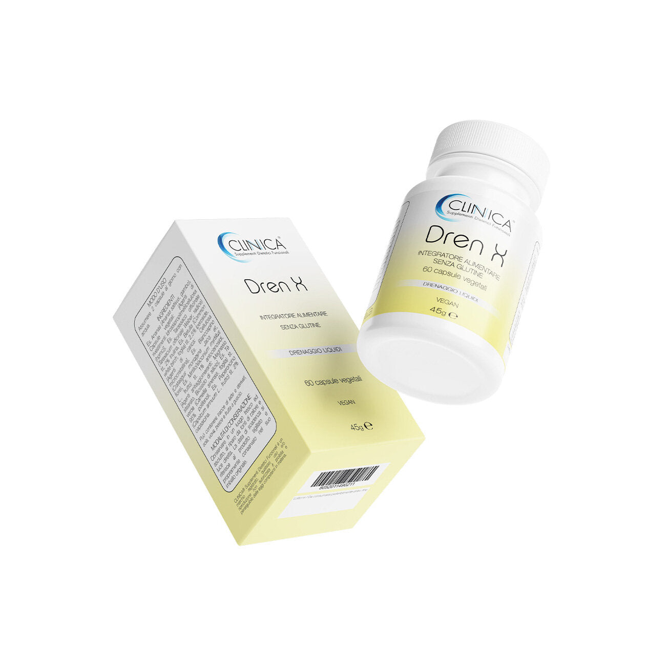 Clinica Dren X 60 Capsule Vegetali – 1 Mese Di Trattamento-7