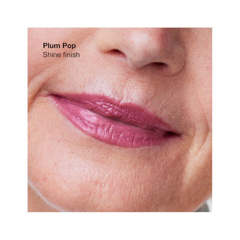 Clinique Pop Longwear Lipstick Rossetto Shine Plum-3