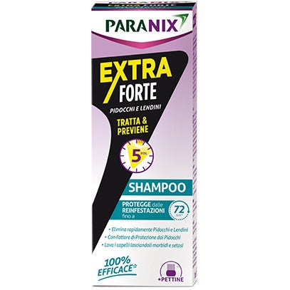 Paranix Shampoo Extra Forte Per Pidocchi/Lendini Regolamento MDR 200ml-1