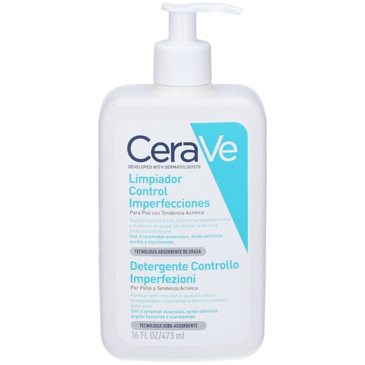 Cerave Detergente Controllo Imperfezioni 473 ml-1