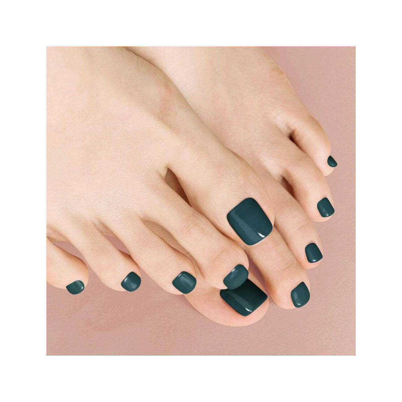 Ohora Gel Nails Smalto Per Piedi In Gel Adesivo N Peacock Blue-4