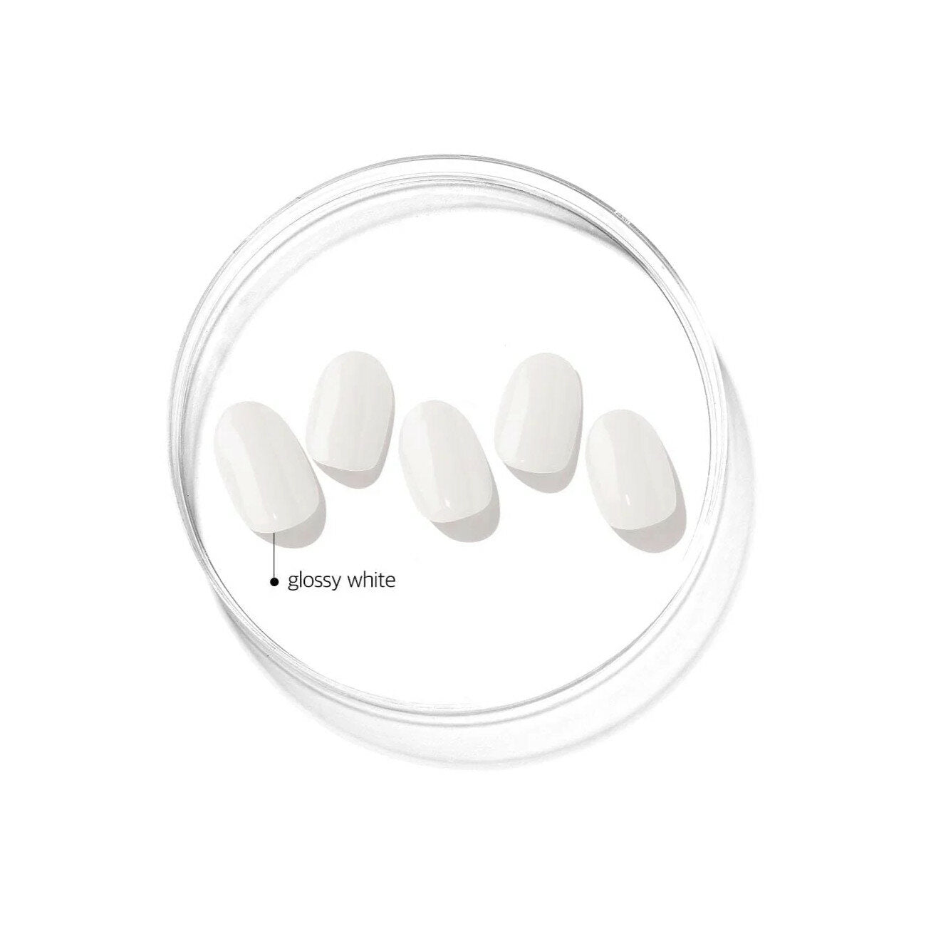 Ohora Gel Nails Smalto Per Piedi In Gel Adesivo N White-1