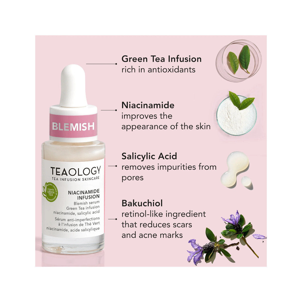 Teaology Siero Niacinamide Anti-Imperfezioni 15ml-4