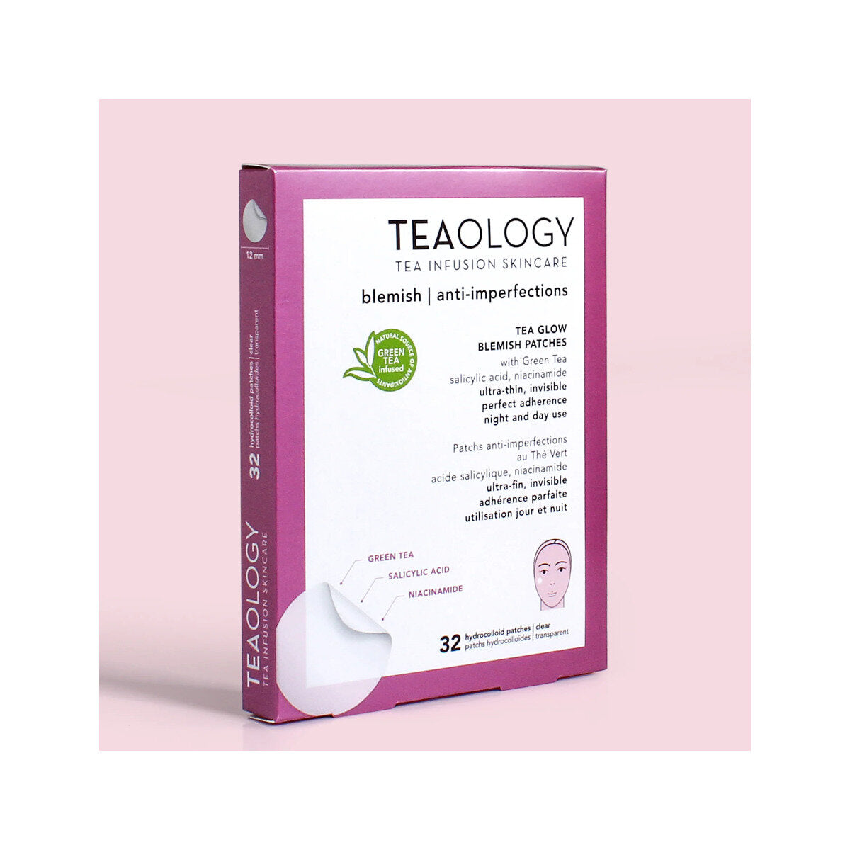 Teaology Tea Glow Patch Idrocolloidali Anti-Imperfezioni 32 Pezzi-1