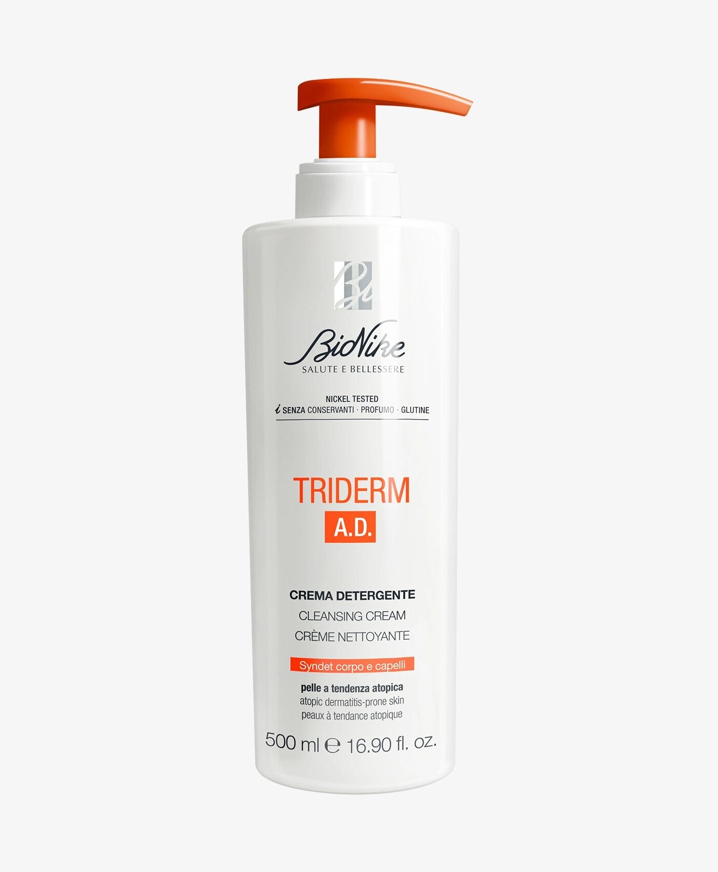 Bionike Triderm A.D. Crema Detergente 490ml-1