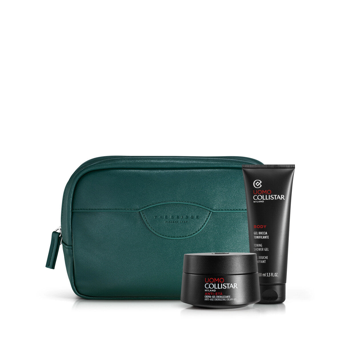 Collistar Cofanetto Crema-Gel Energizzante Anti-Eta' 50ml + Gel Doccia Tonificante 100ml + Travel-Bag THE BRIDGE-1