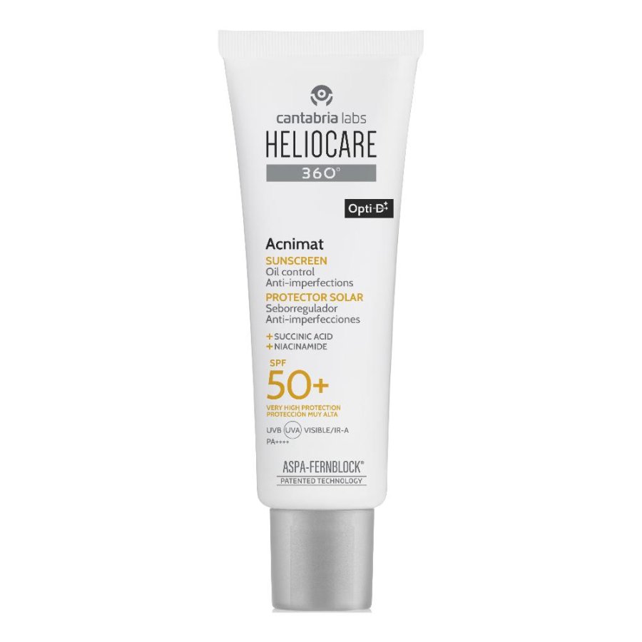 Heliocare 360 Acnimat Protezione Solare Anti-imperfezioni 50ml SPF50+-1