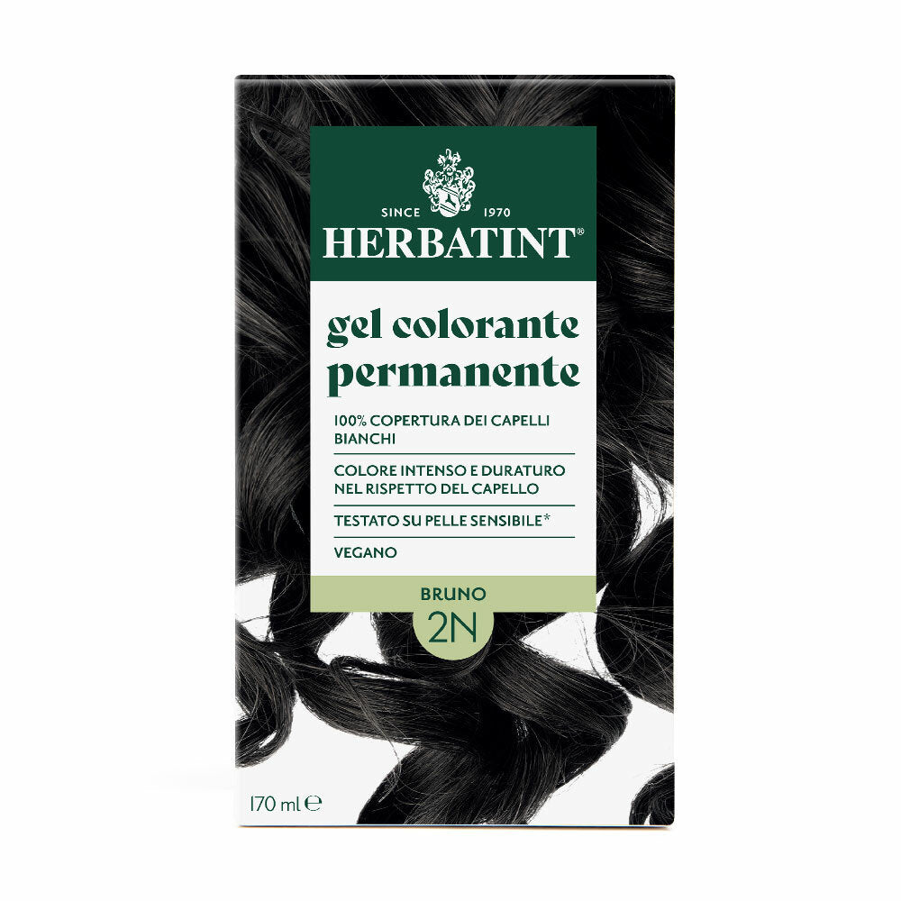 Herbatint Gel Colorante Permanente 2N Bruno 170ml-2