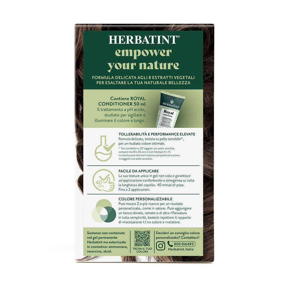 Herbatint Gel Colorante Permanente 5D Castano Chiaro Dorato 170ml-3