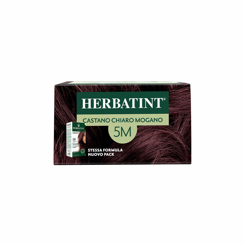 Herbatint Gel Colorante Permanente 5M Castano Chiaro Mogano 170ml-4