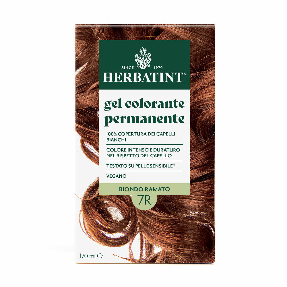 Herbatint Tintura Per Capelli Gel Permanente 7R Biondo Ramato 170ml-2