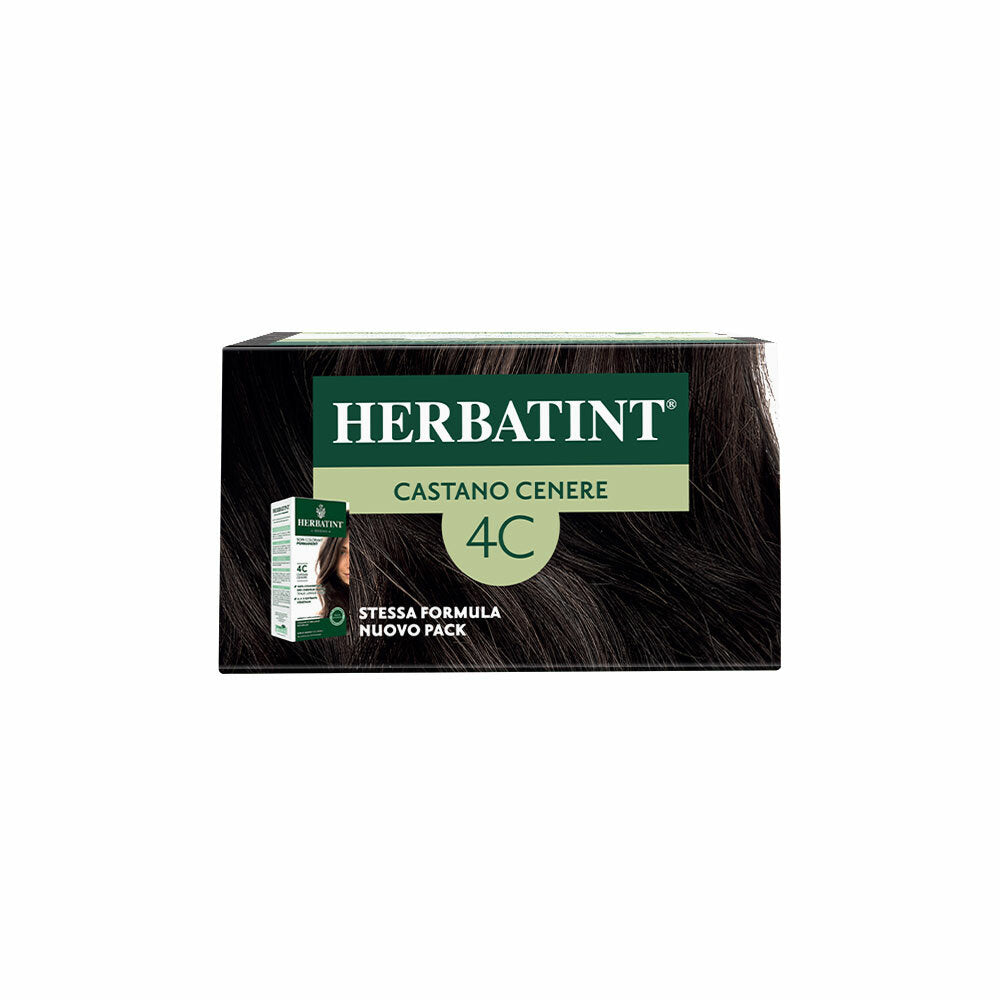 Herbatint Gel Colorante Permanente 4C Castano Cenere 170ml-4