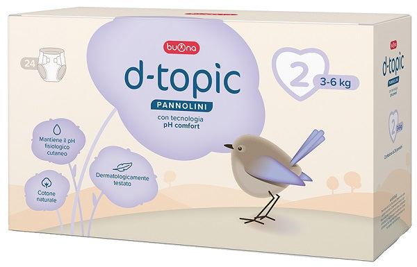 D-topic Pannolini Taglia 2 24 Pezzi-0