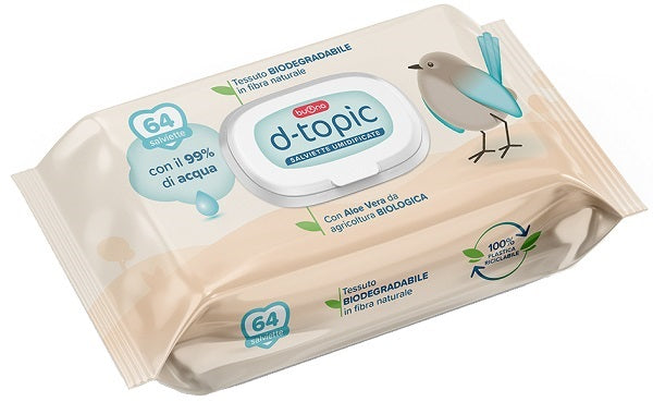 D-topic Salviette Umidificate 64 Pezzi-0