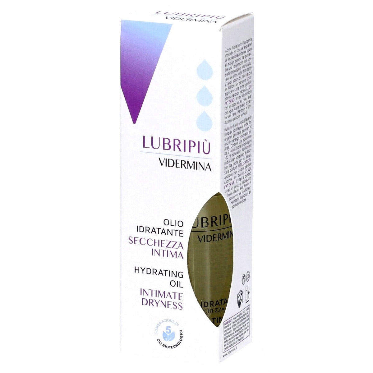 Vidermina Lubripiu' Olio Idratante 30 ml-1