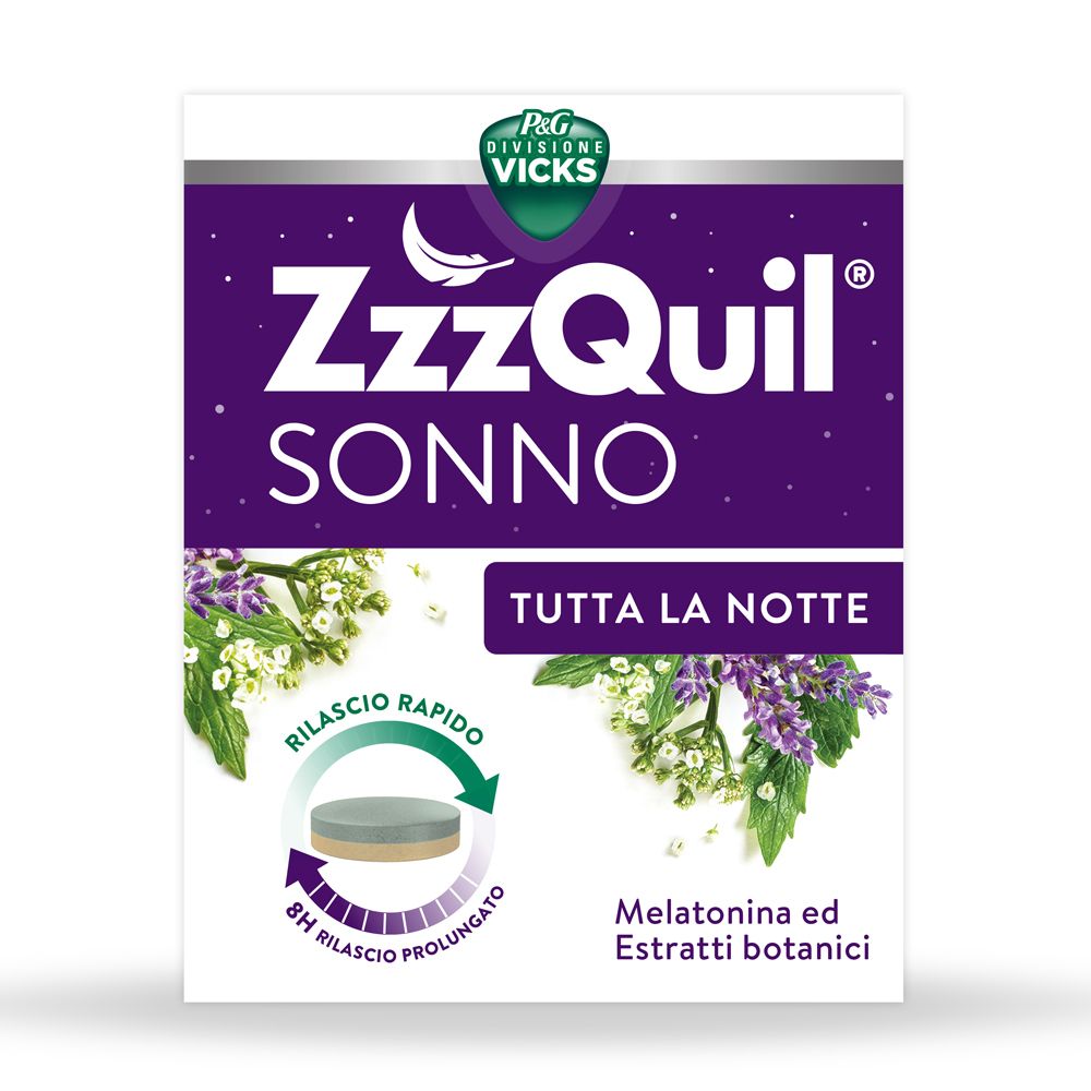 Vicks Zzzquil Sonno Tutta la Notte 28 Compresse-2