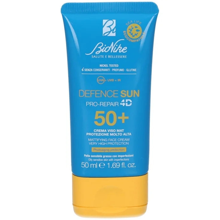 Defence Sun 50+ Crema Viso Mat 50 ml-2