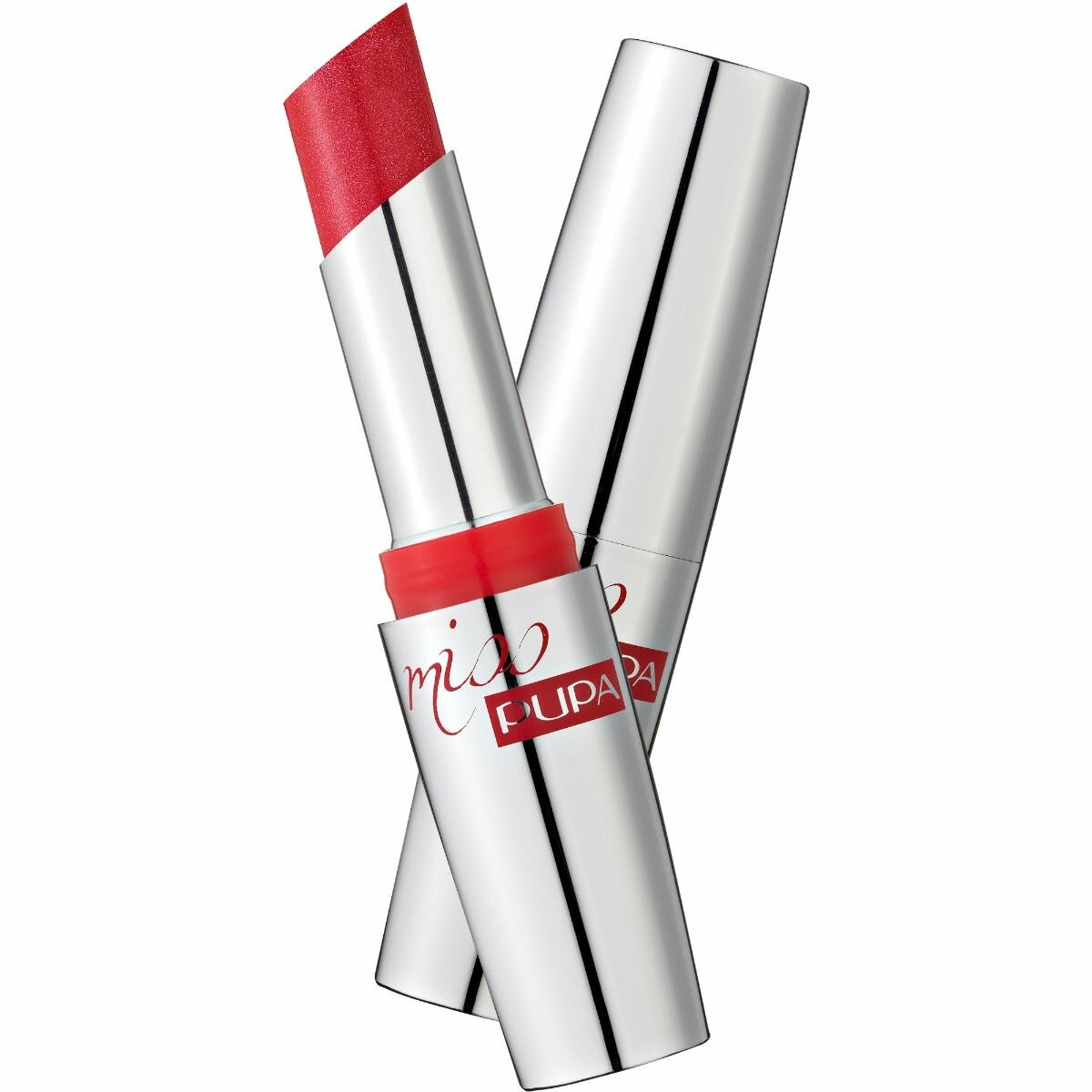 Pupa Miss Pupa Rossetto ultra brillante n. 500 Love Pearly Red-2