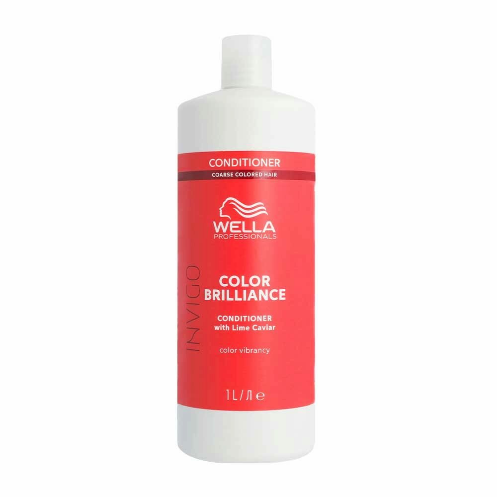Wella Professionals Invigo Color Brilliance Balsamo Capelli Grossi 1000ml-1