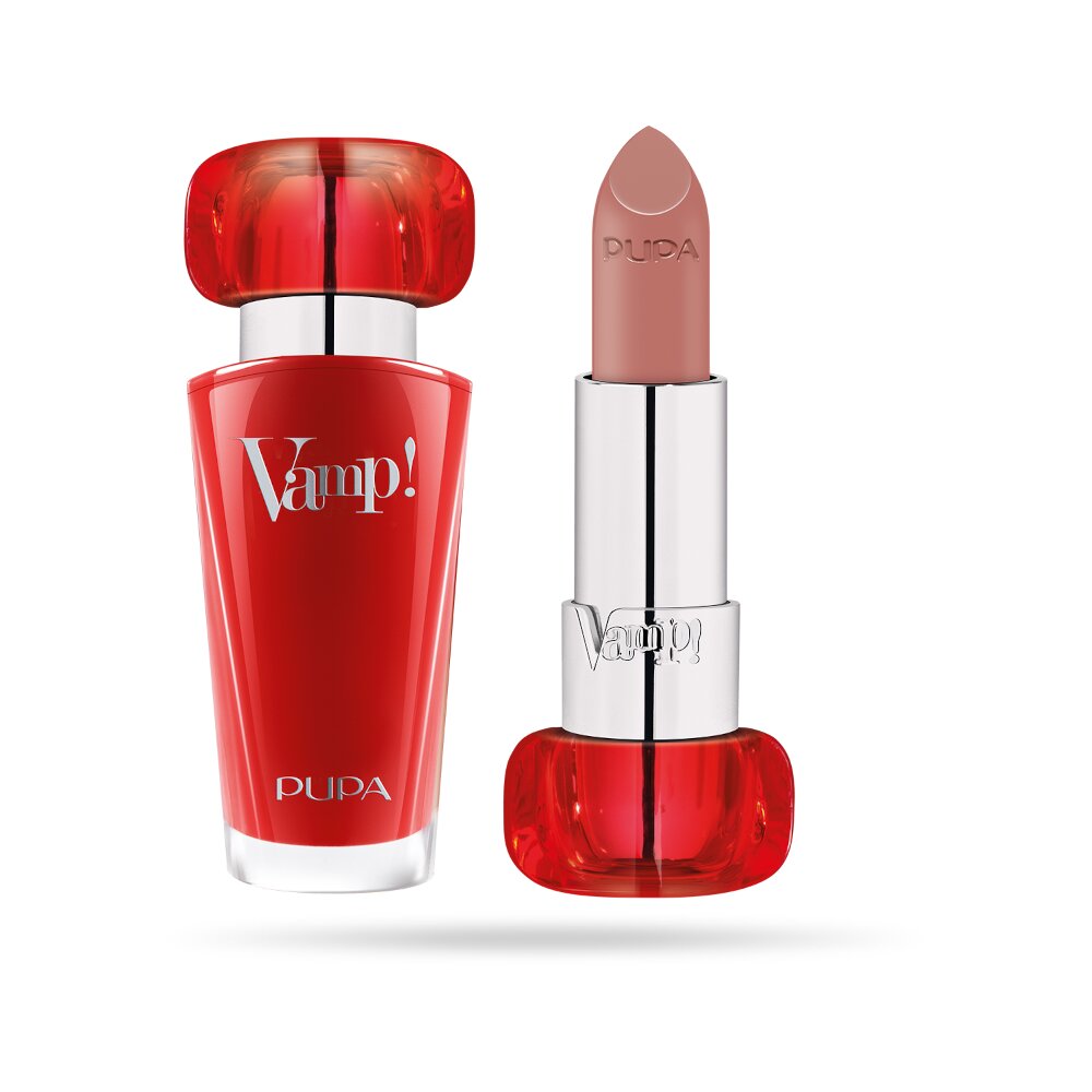 Pupa Vamp! Lipstick Rossetto Volumizzante 3,5g Warm Nude 201-2