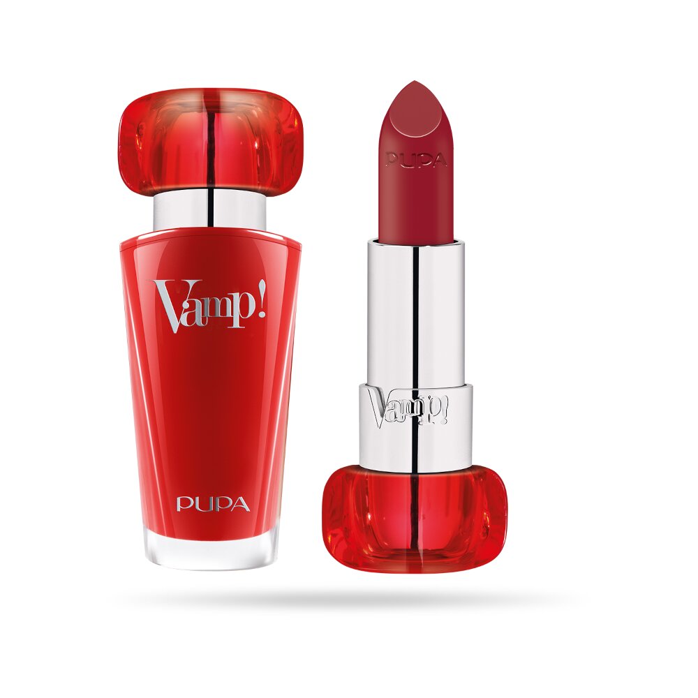 Pupa Vamp! Lipstick Rossetto Volumizzante 3,5g Intense Red 301-2