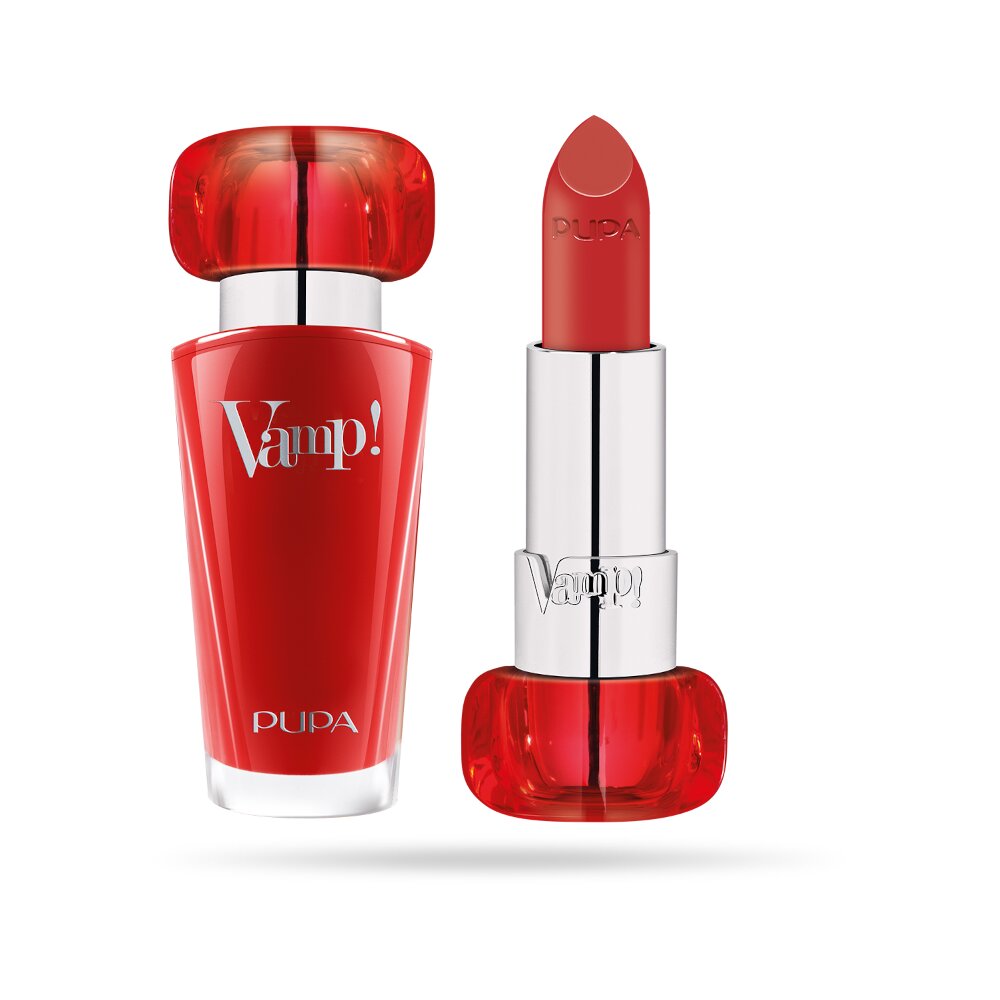 Pupa Vamp! Lipstick Rossetto Volumizzante 3,5g -Red Flame 304-2