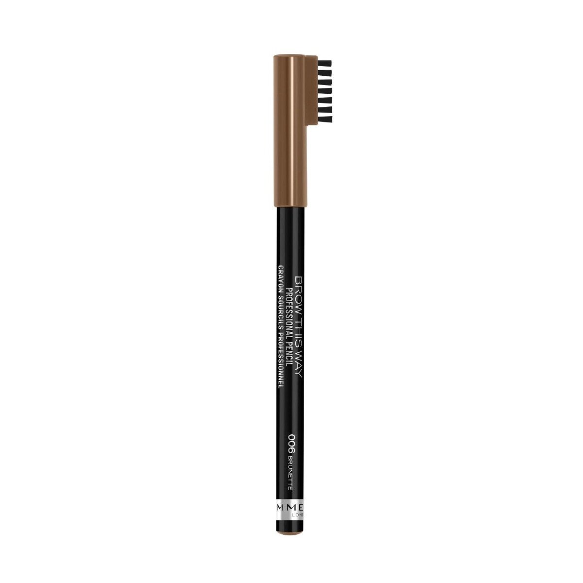Rimmel Matita Sopracciglia Brow This Way Professional Pencil 006 Brunette-2
