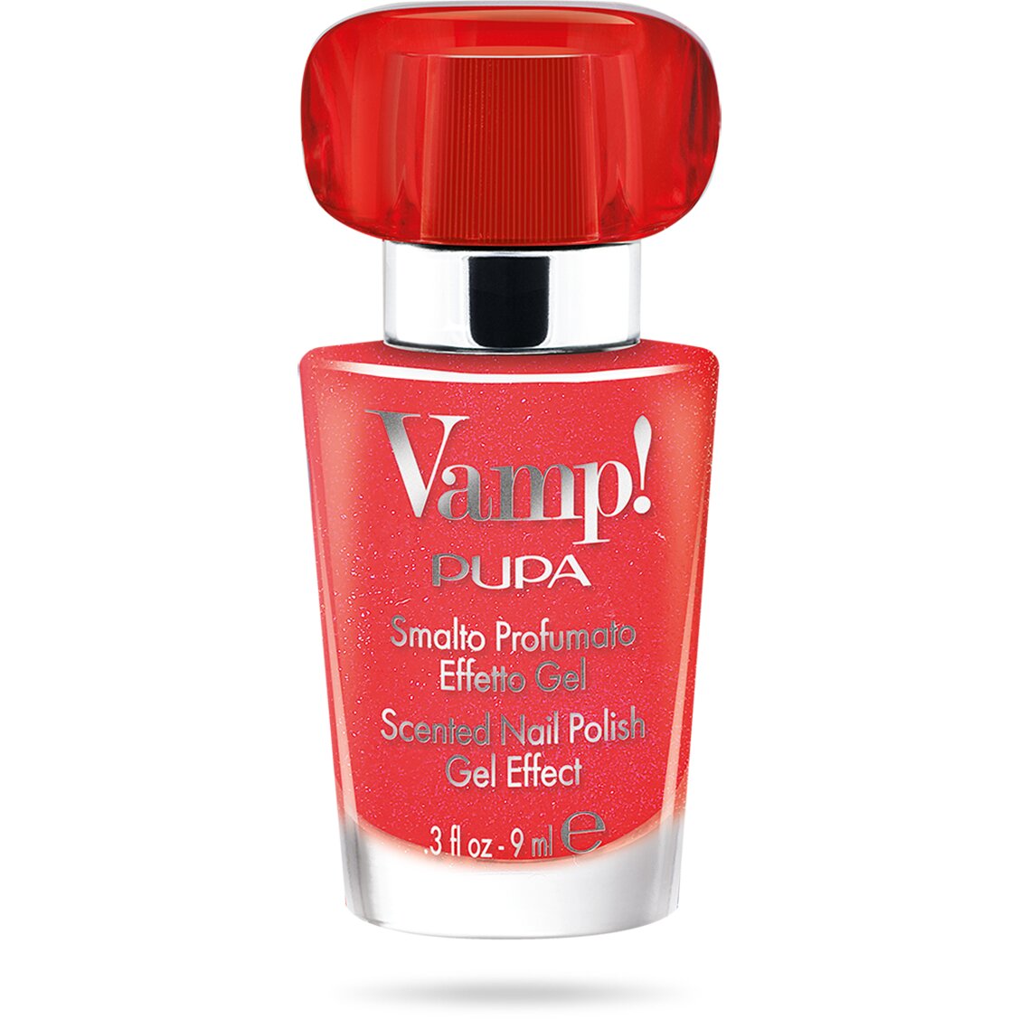 Pupa Vamp Smalto Profumato Effetto Gel 213 Pop Coral 9ml-2