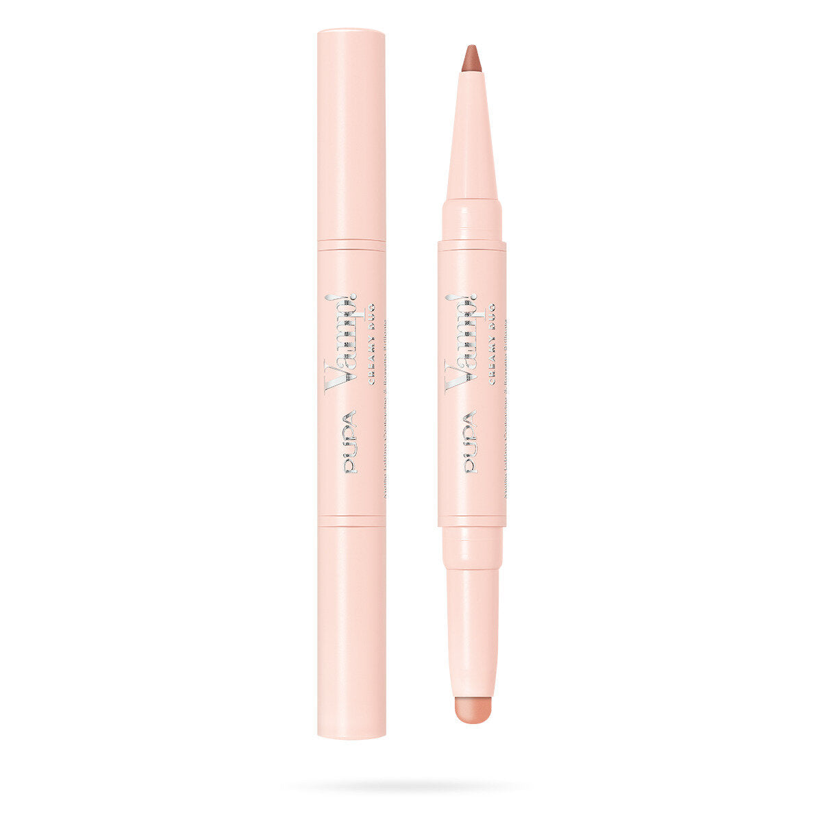 Pupa Vamp! Creamy Duo Matita Labbra Contouring & Rossetto Brillante 001 Fair Nude-3