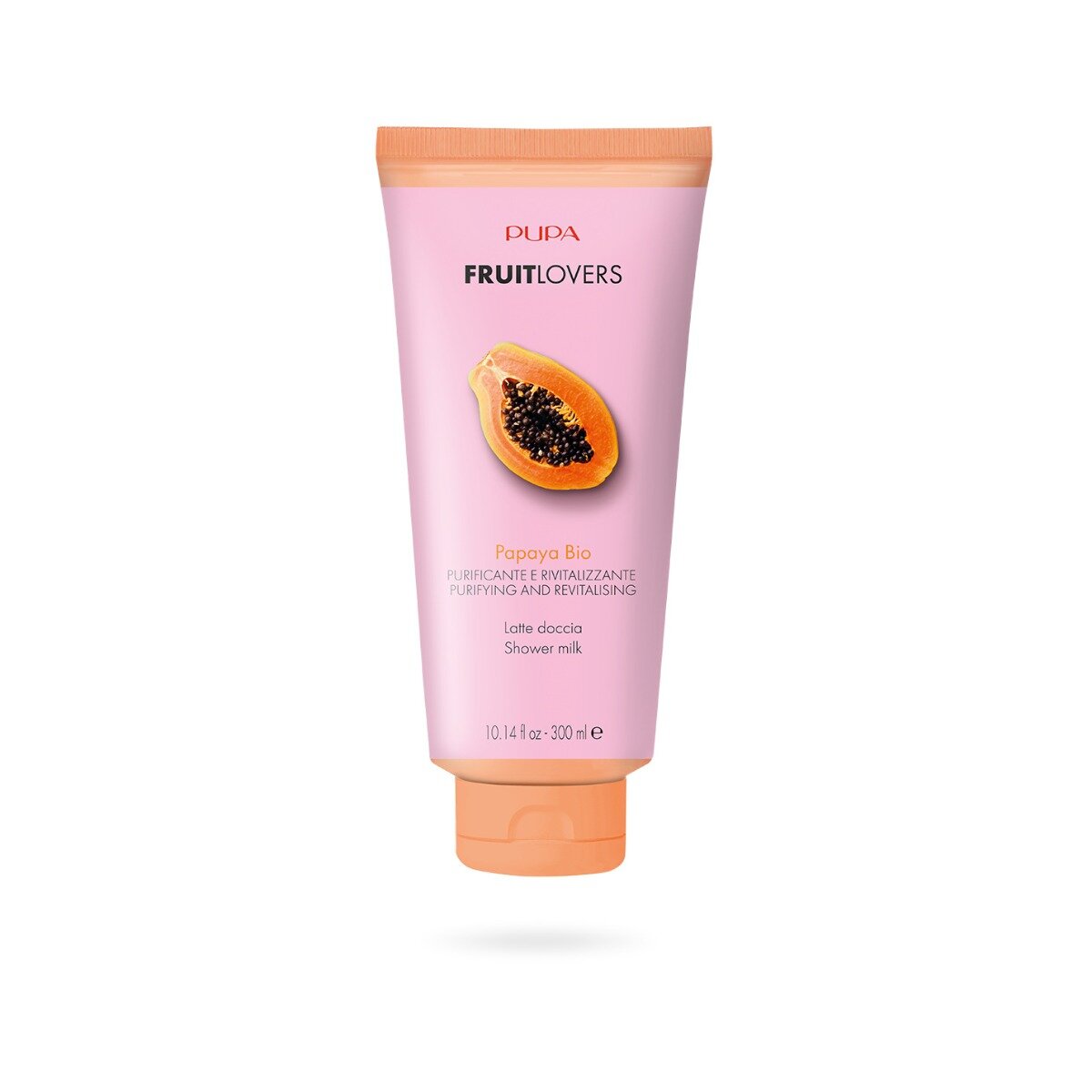 Pupa Fruit Lovers Latte Doccia Papaya Bio 300ml-1
