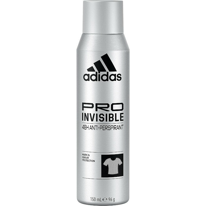 Adidas Pro Invisible Deodorante Spray Antitraspirante Uomo 48H 150ml-1