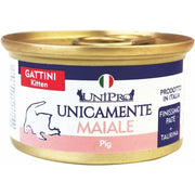 Unipro Unicamente Maiale Cibo Umido Gattini Barattolo 85g-2