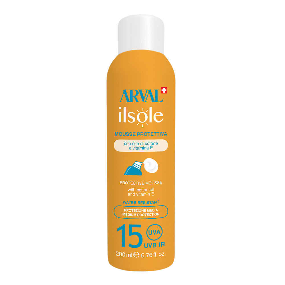 Arval Sun Il Sole Mousse Protettiva Viso Corpo 200ml SPF15-1