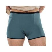 Fluyda Boxer Linea Basic Mutandina Assorbente Bianco/Petrolio Taglia M-5