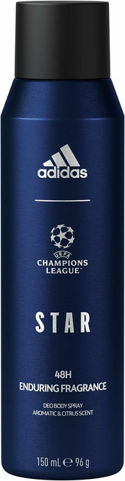 Adidas UEFA Star Edition Spray Deodorante Uomo Protezione 48 ore 150ml-1