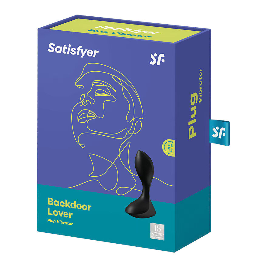 Satisfyer Backdoor Lover Vibratore Anale Nero-4