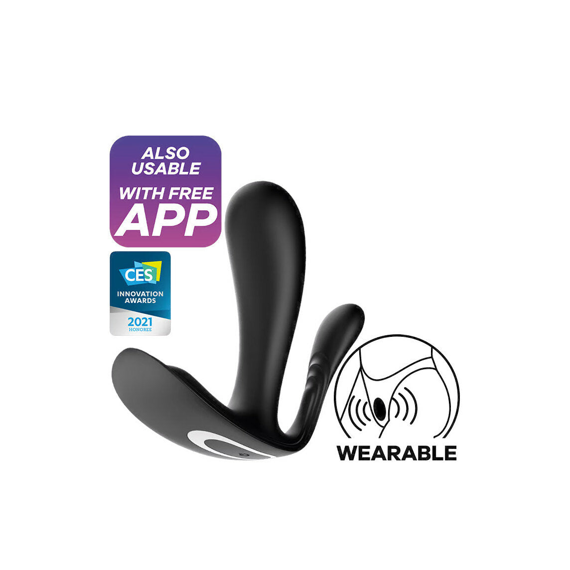 Satisfyer Top Secret+ Connect App Vibratore-7