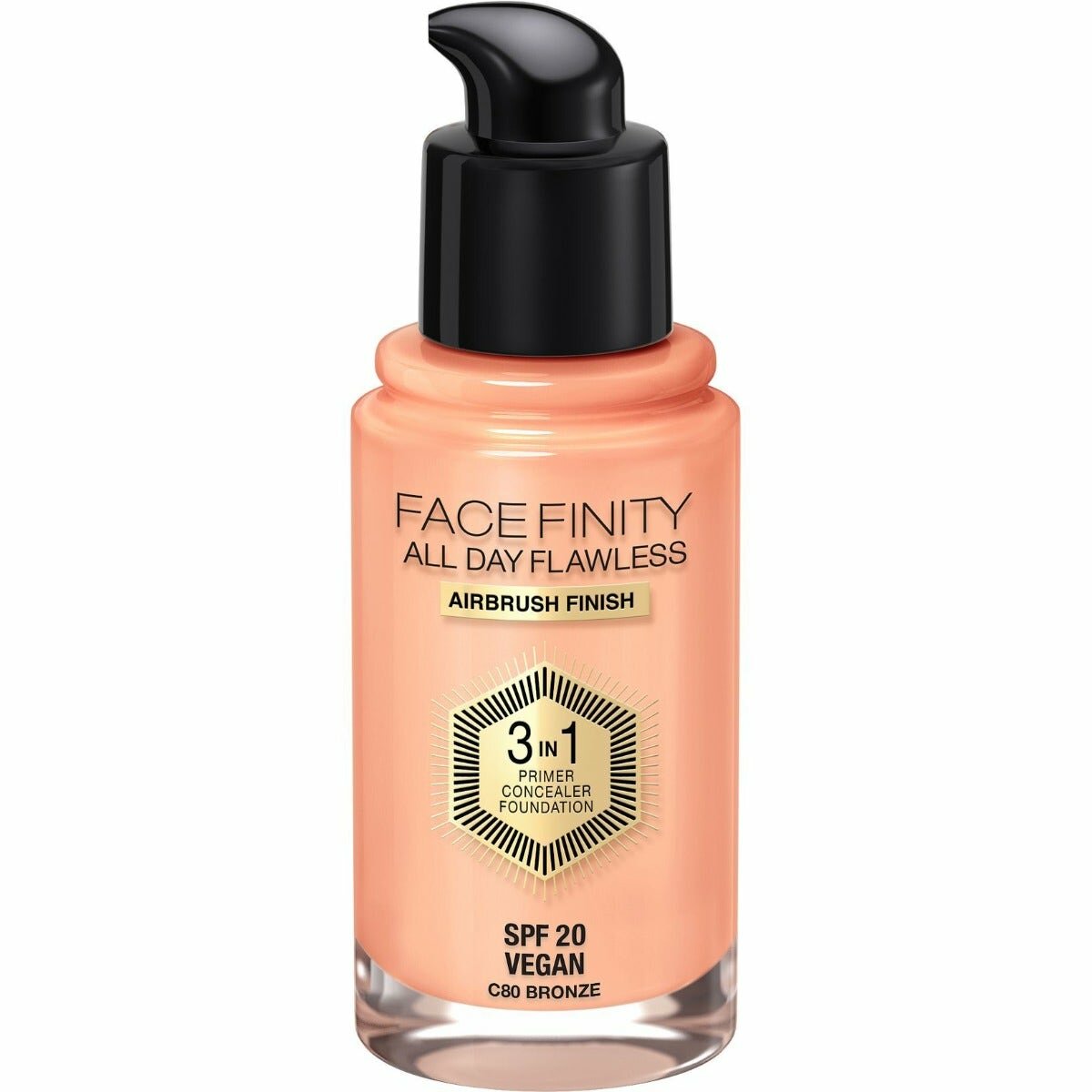 Max Factor Fondotinta Facefinity All Day Flawless 3in1 80 Bronze 30ml-2