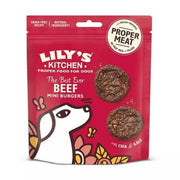 Lily's Kitchen The Best Ever Beef Mini Burgers Snacks Dog 70g-1