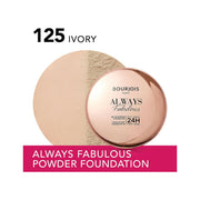 Bourjois Always Fabulous Fondotinta Compatto In Polvere 125 Ivory 7g SPF20-1