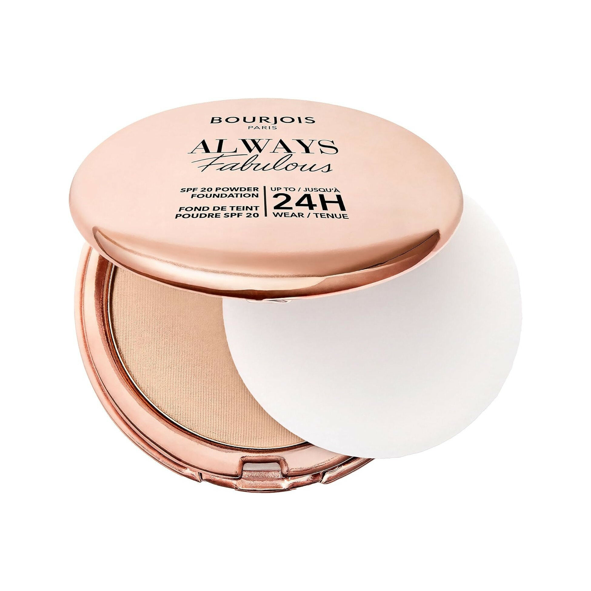 Bourjois Always Fabulous Fondotinta Compatto In Polvere 300 Rose Sand 7g SPF20-3