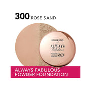 Bourjois Always Fabulous Fondotinta Compatto In Polvere 300 Rose Sand 7g SPF20-1