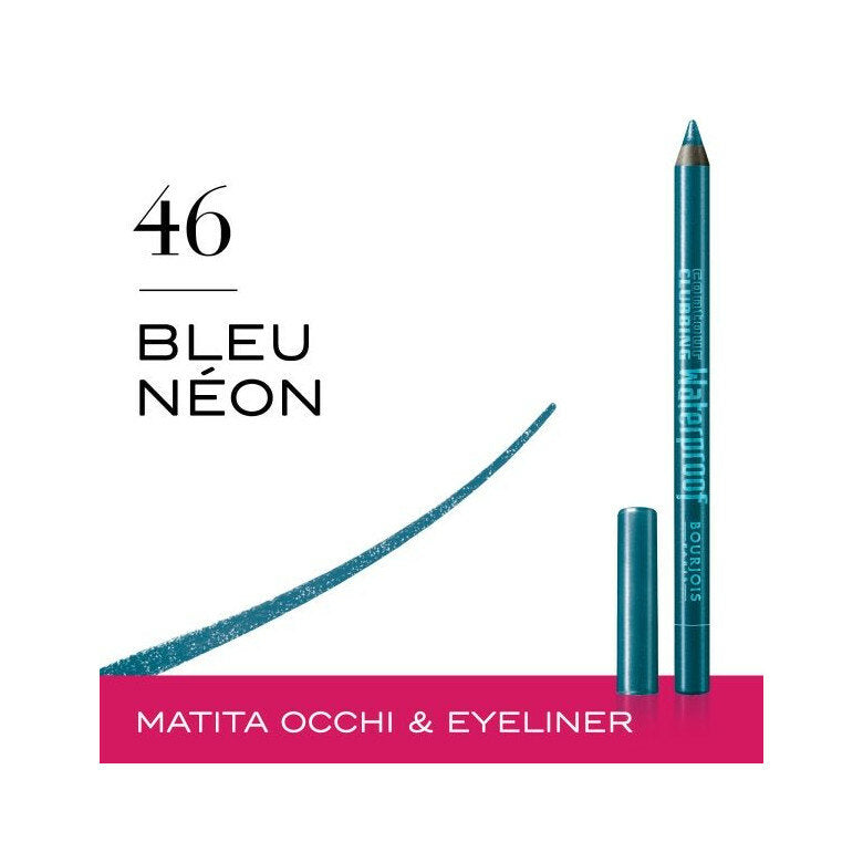 Bourjois Contour Clubbing Waterproof Matita Occhi 1,2g 046 Bleu Néon-2