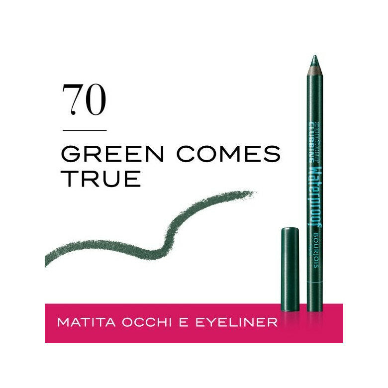 Bourjois Contour Clubbing Waterproof Matita Occhi 1,2g 070 Green Comes True-2