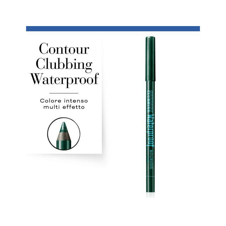 Bourjois Contour Clubbing Waterproof Matita Occhi 1,2g 070 Green Comes True-3