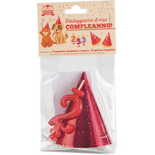 Coltivia È Per Me Il Compleanno? Candelina Numero 0 E 2 Cappelli Per Cani-1