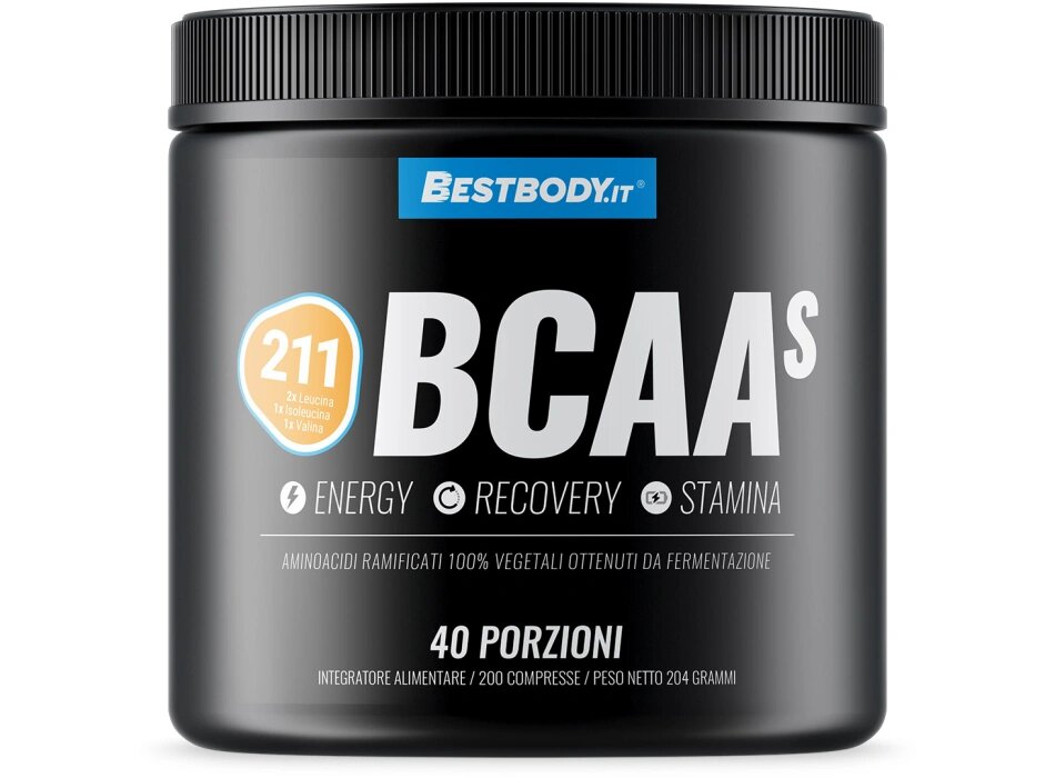 BestBody BCAAs 2:1:1 Aminoacidi Ramificati 200 Compresse-1